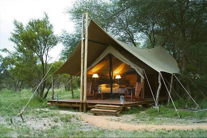 Camping in the Bush