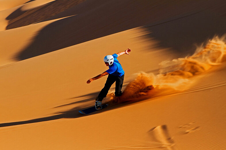 Sandboarding