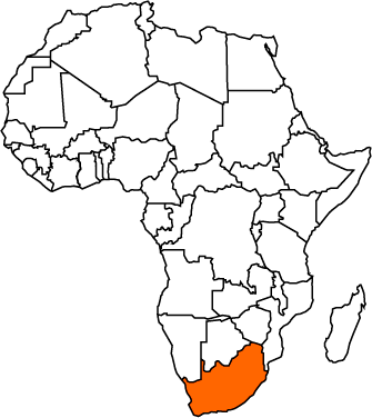 south africa map